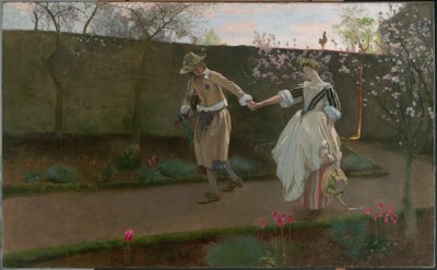 Meidagmorgen door Edwin Austin Abbey