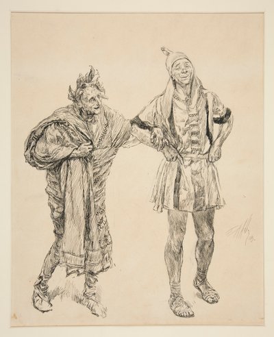 Perdita door Edwin Austin Abbey