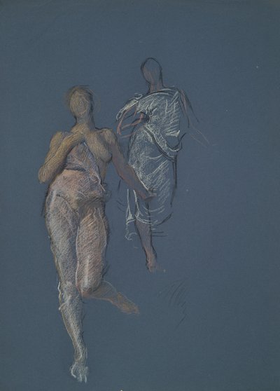 Mogelijke studie voor door Edwin Austin Abbey