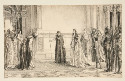 Prins van Marokko door Edwin Austin Abbey