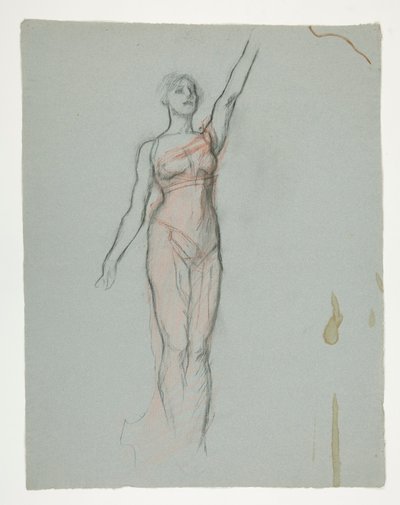 Studie door Edwin Austin Abbey