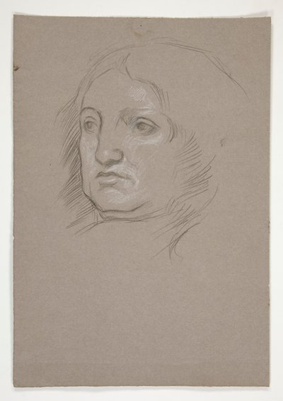 Studie voor William Penn: schets voor muurschildering voor het staatskapitoolgebouw in Harrisburg, Pennsylvania, 1902-1911 (voltooid door John Singer Sargent) door Edwin Austin Abbey