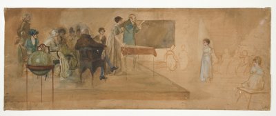 De Voordracht door Edwin Austin Abbey