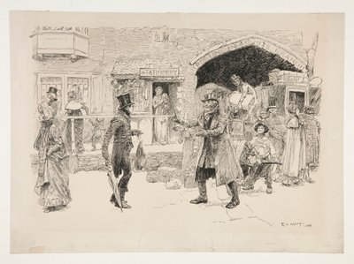De terugkeer van de inboorling door Edwin Austin Abbey