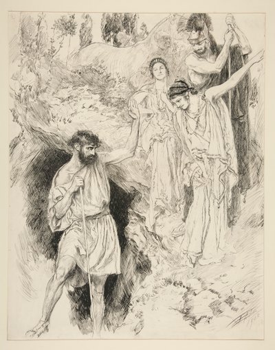 Timon door Edwin Austin Abbey