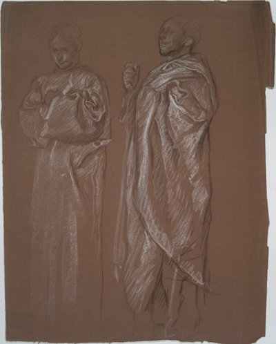 Niet-geïdentificeerde studie door Edwin Austin Abbey
