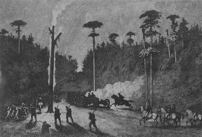 Een Nachtmars, Plaat 16 uit Levensstudies van het Grote Leger, 1876 door Edwin Austin Forbes