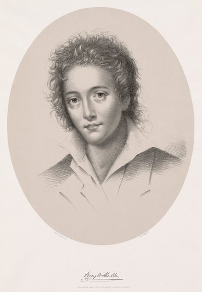 Percy Bysshe Shelley door Edwin Beyerhaus