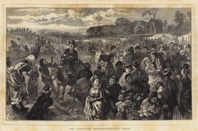 De Vakantie van de Londenaar, Hampstead Heath door Edwin Buckman