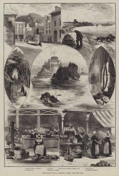 Pinksterfeest schetsen, Jersey door Edwin Buckman