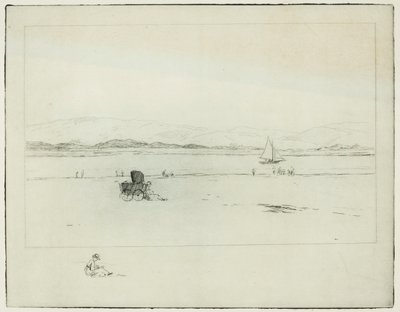 Op de riviermonding door Edwin Butler Bayliss