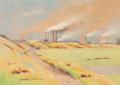 De schoorstenen door Edwin Butler Bayliss