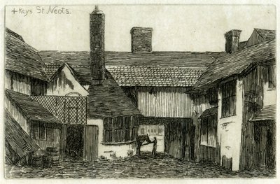The Cross Keys, St Neots, Cambridgeshire door Edwin Edwards