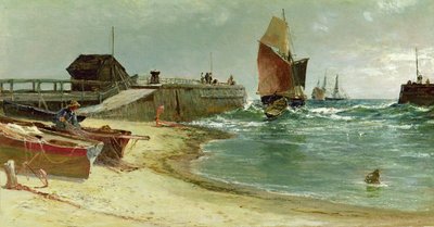 De havenbar door Edwin Ellis