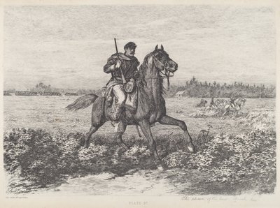 De Vooruitgang van de Cavalerie door Edwin Forbes