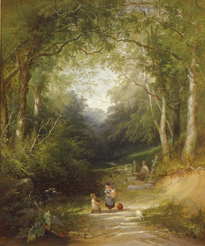 Een Pad door het Bos door Edwin Henry Boddington