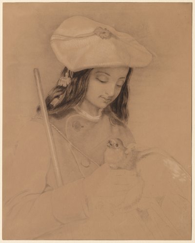 Hooglandmeisje door Edwin Landseer