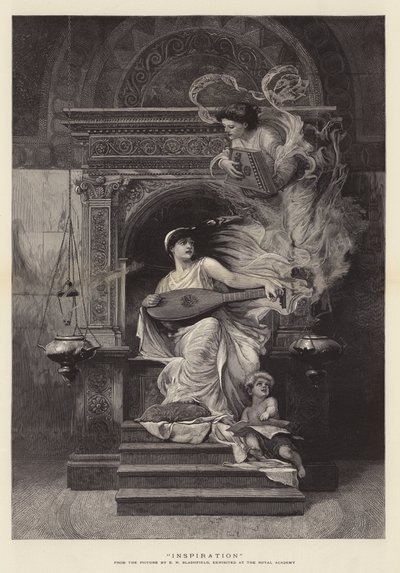 Inspiratie door Edwin Howland Blashfield