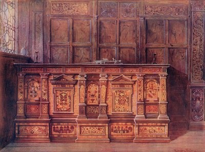 Ingelegd archiefkist door Edwin John Foley
