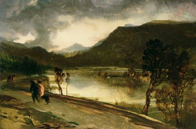 Een Hooglandmeer door Edwin Landseer