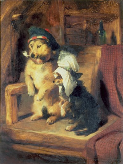 Kleine wandelaars, 1836 door Edwin Landseer