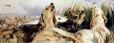 Otterhonden door Edwin Landseer