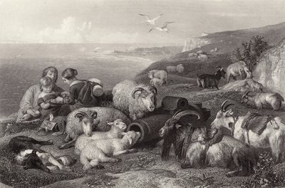 Vrede door Edwin Landseer