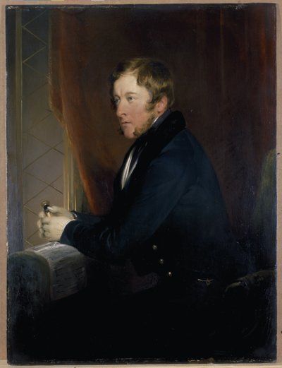 Portret van William Spencer Cavendish, 6e hertog van Devonshire door Edwin Landseer