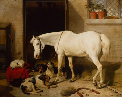 Scarbro, een Oude Dek Hack door Edwin Landseer