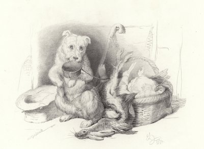 De Bedelaar door Edwin Landseer