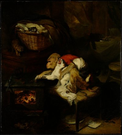 De Kattenpoot, c.1824 door Edwin Landseer