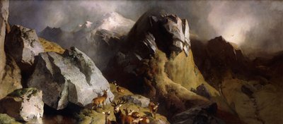 Het hertenpad, ca. 1852 door Edwin Landseer