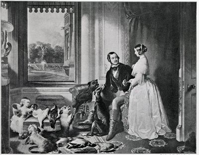 Windsor Castle in moderne tijden, naar het schilderij van 1843 door Edwin Landseer