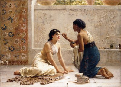Een Oude Gewoonte, 1876 door Edwin Longsden Long