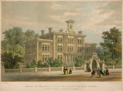 Scholen van de London Society for Teaching the Blind to Read, Avenue Road, Regent