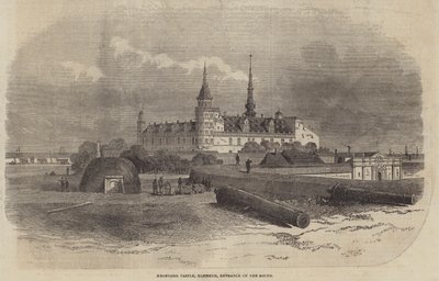 Kasteel Kronborg, Elsineur, Ingang van de Sont door Edwin Weedon