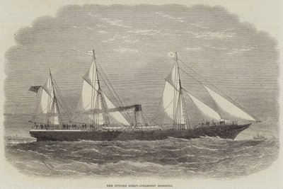 De Dundee Schroef-Stoomschip Hibernia door Edwin Weedon