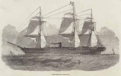 De Himalaya stoomschip door Edwin Weedon