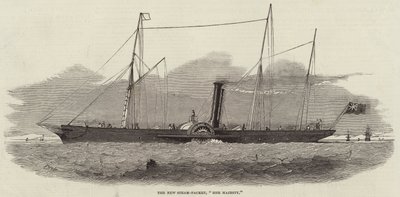 Het Nieuwe Stoomschip, Hare Majesteit door Edwin Weedon