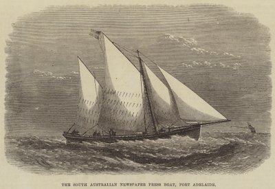De Zuid-Australische Krantenpersboot, Port Adelaide door Edwin Weedon