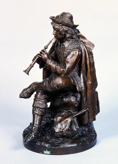 Jongen met Hoed, c.1870 door Edwin Weissenfels