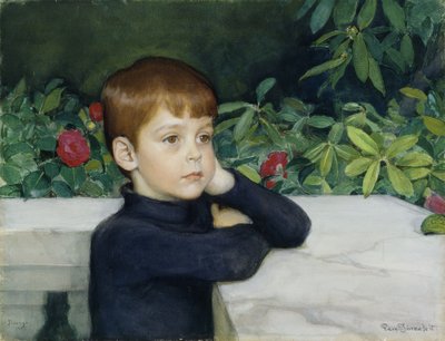 Portret van de zoon van de kunstenaar door Eero Järnefelt