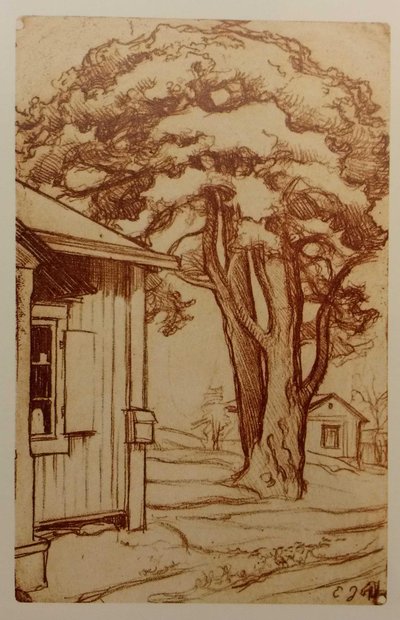 De doop van de eunuch door Eero Järnefelt