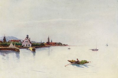 De Rijn: Bregenz, Boden See, Meer van Konstanz door Effie Jardine