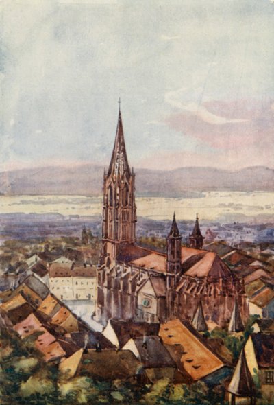 De Rijn: Freiburg-im-Breisgau door Effie Jardine