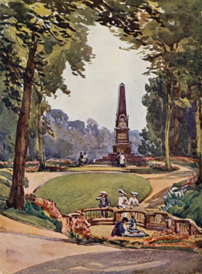 De Rijn: Homburg, In het park door Effie Jardine