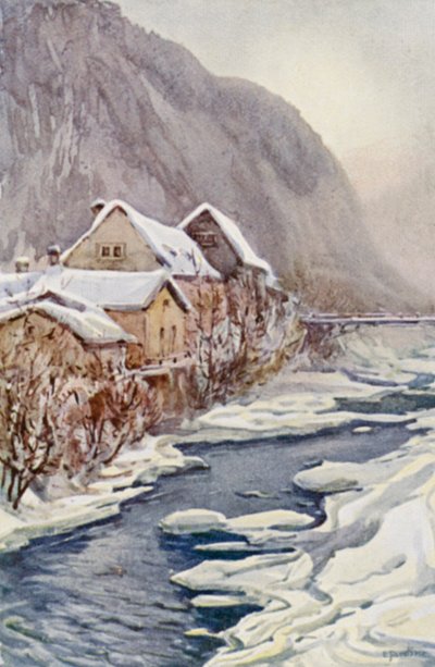 De Rijn: Ragatz, De rivier Tamina door Effie Jardine