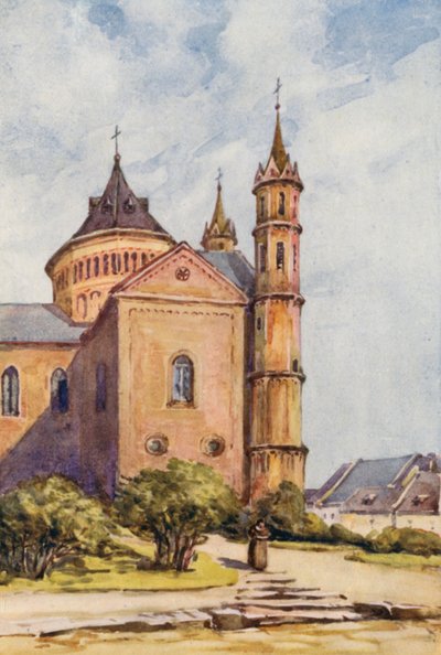 De Rijn: De kathedraal, Worms door Effie Jardine