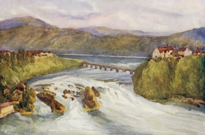 De Rijn: De watervallen van de Rijn, Schaffhausen door Effie Jardine