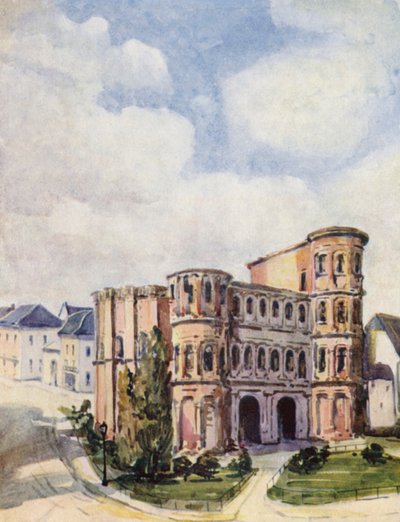 De Rijn: Trier, De Porta Nigra door Effie Jardine